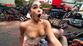 wrath fit teen gets ripped up in her  in Junk Junction -rage teenager assfuck penetration porn